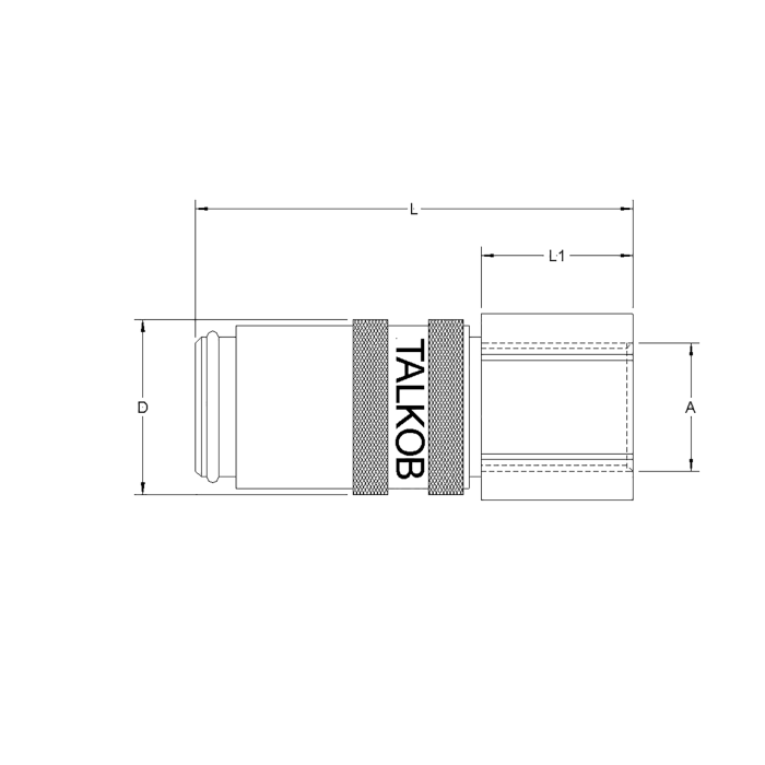 Kupplung gerade IG1/4 ohne Ventil [#980c7cd401b1]