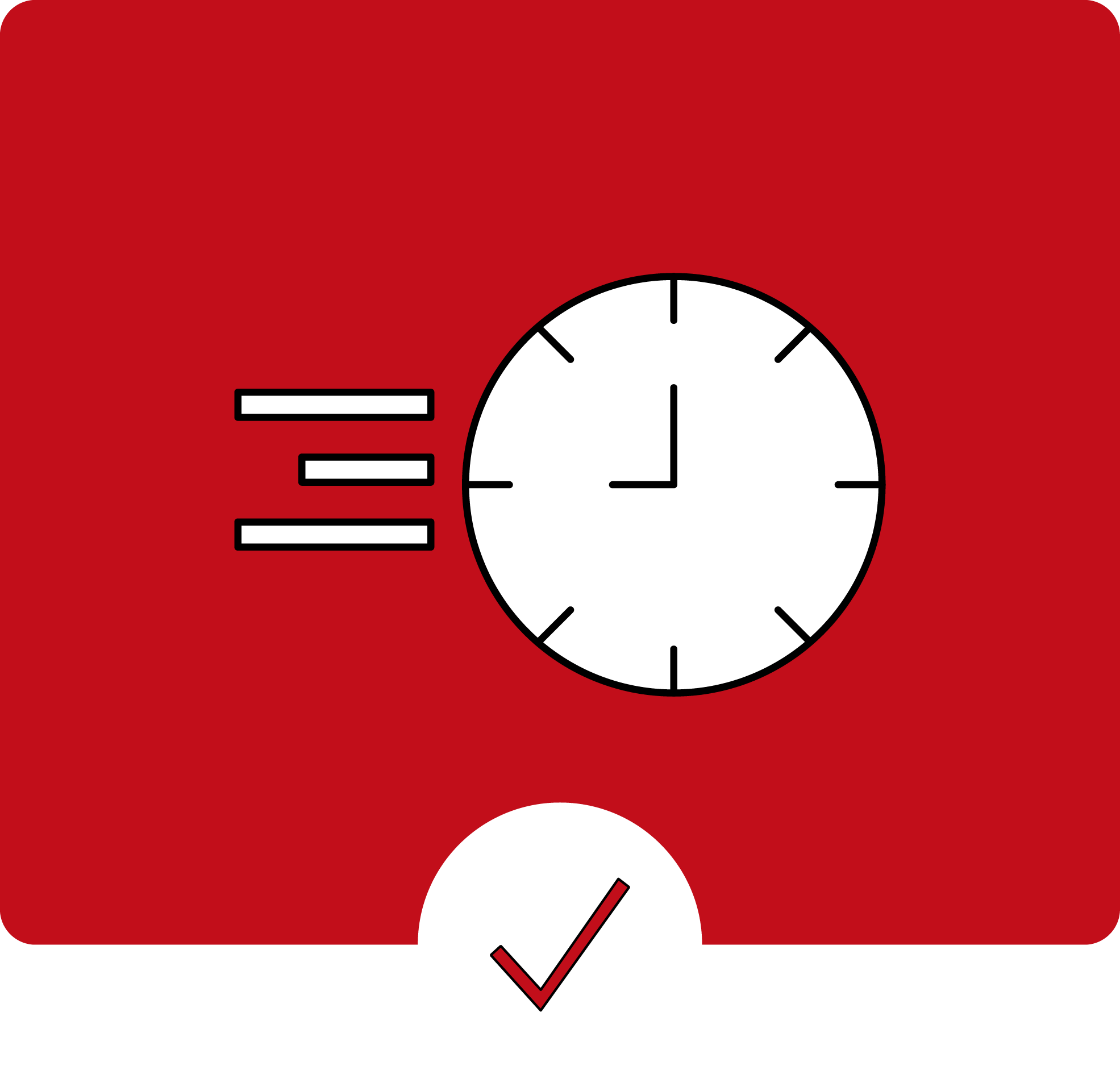 Verkürzte Trocknungsdauer